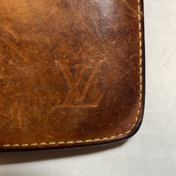 Vintage Leather Planner Cover - Picture 2 of 8